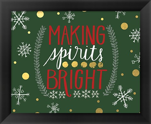 Framed Bright Spirits Print