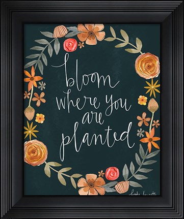 Framed Bloom Print
