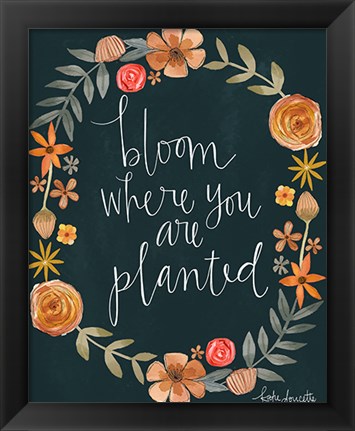 Framed Bloom Print