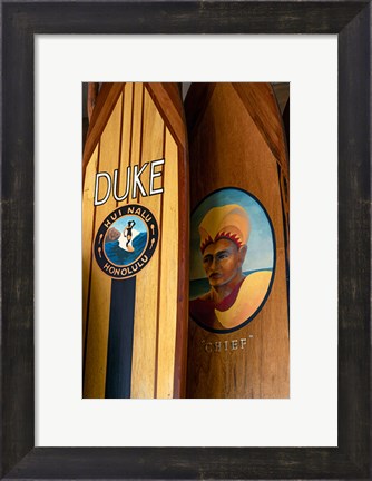 Framed Surf Hawaii II Print