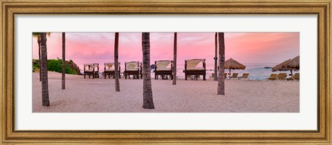 Framed Pink Beach Print