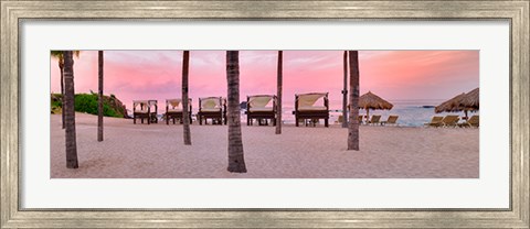 Framed Pink Beach Print