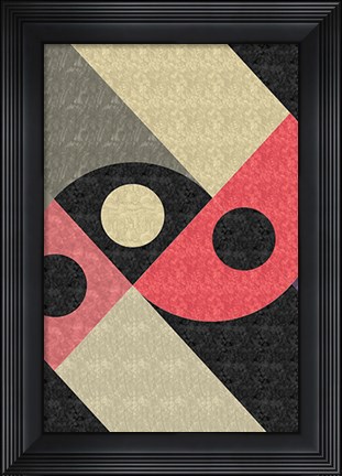 Framed Mod Abstract Print