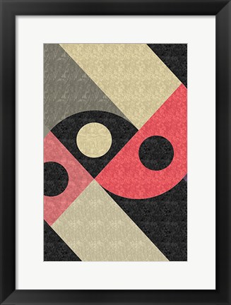 Framed Mod Abstract Print