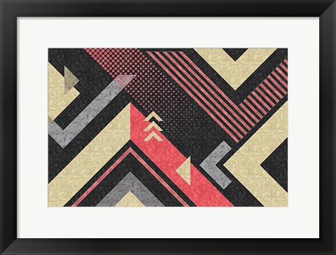 Framed Mod Abstract III Print