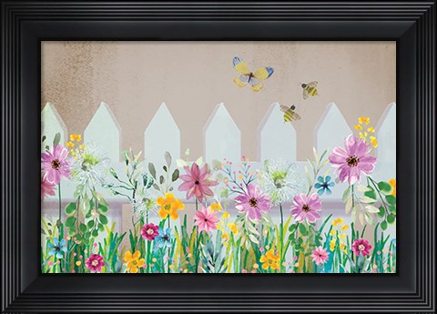 Framed Wild Flower Print