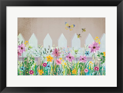 Framed Wild Flower Print