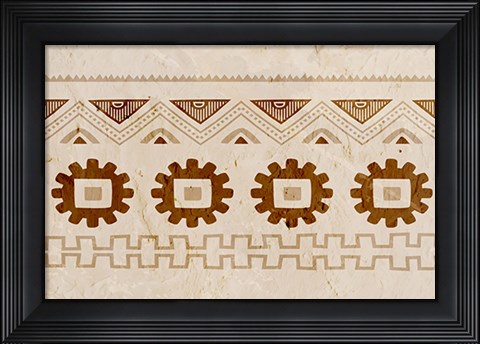 Framed Cultural Caravan III Print