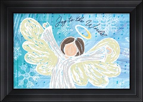 Framed Joy to the World Print