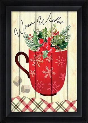 Framed Warm Wishes Print