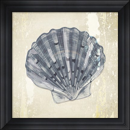 Framed Coastal I Print