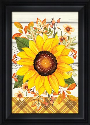 Framed Sunflower Print