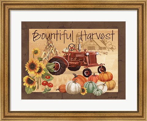 Framed Bountiful Harvest Print