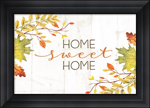 Framed Home Sweet Home Print