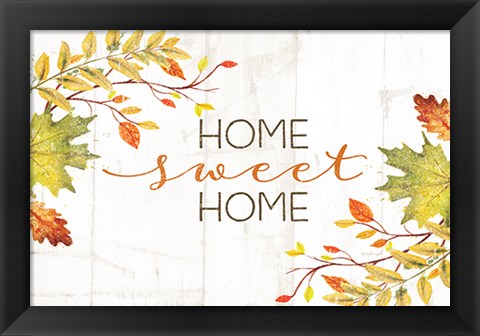 Framed Home Sweet Home Print