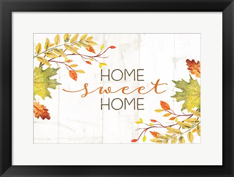 Framed Home Sweet Home Print