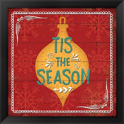 Framed Tis the Season Print