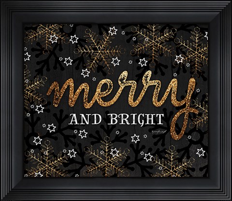 Framed Merry Print