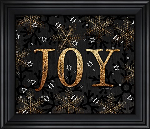 Framed Joy Print
