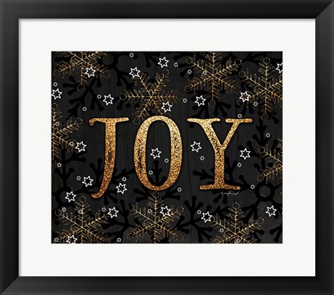 Framed Joy Print