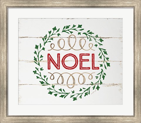 Framed Noel Print