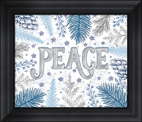Framed Peace Print