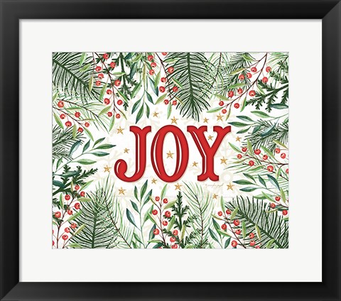 Framed Joy Print