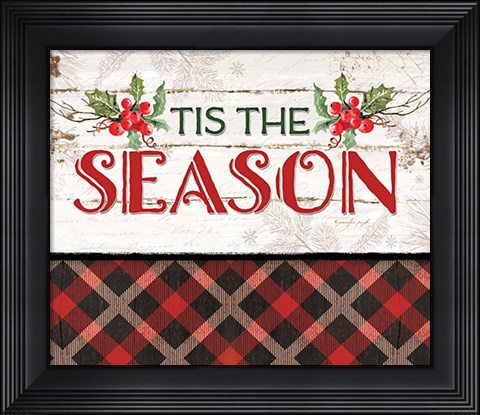 Framed Tis the Season Print