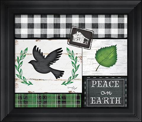 Framed Peace on Earth Print