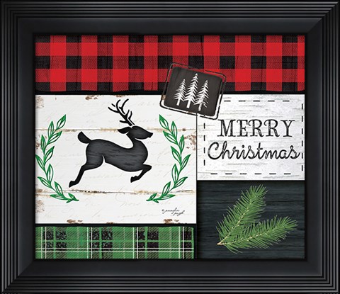 Framed Merry Christmas Print