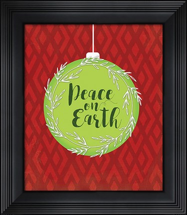 Framed Peace on Earth Print