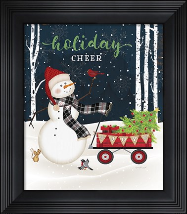 Framed Holiday Cheer Print