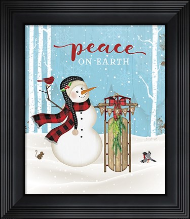 Framed Peace on Earth Print