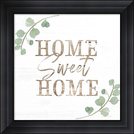 Framed Home Sweet Home Print