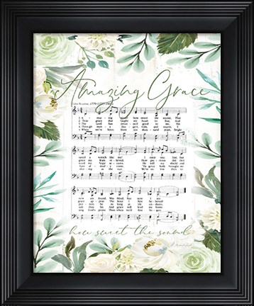 Framed Amazing Grace II Print