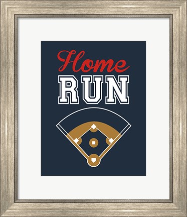 Framed Home Run Print