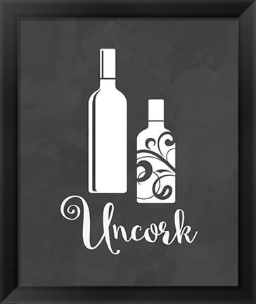 Framed Uncork Print