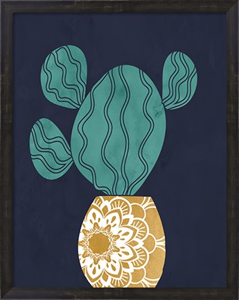 Framed Cactus III Print