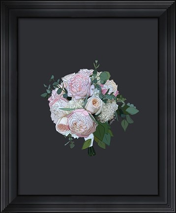 Framed Bouquet I Print