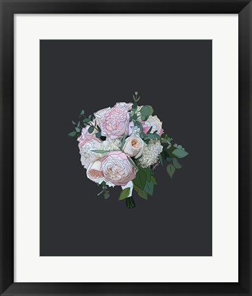 Framed Bouquet I Print