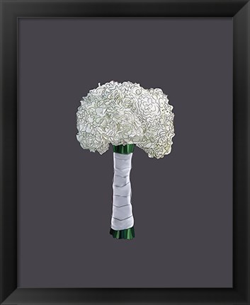 Framed Bouquet IV Print