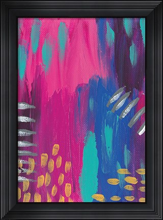 Framed Abstract I Print