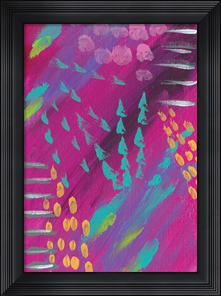 Framed Abstract II Print