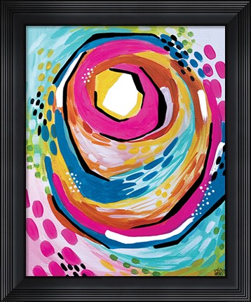 Framed Abstract II Print