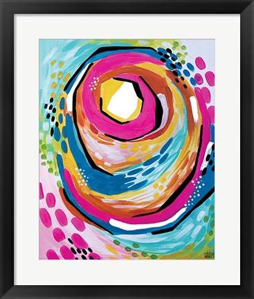 Framed Abstract II Print