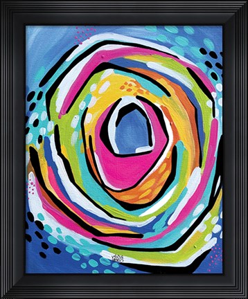 Framed Abstract III Print