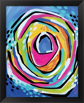 Framed Abstract III Print