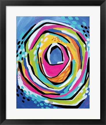 Framed Abstract III Print