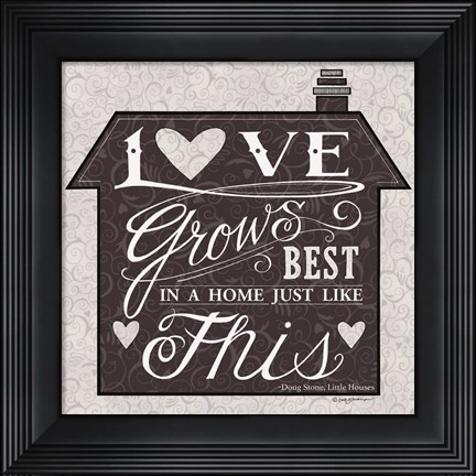 Framed In a Home Print