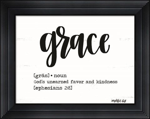 Framed Grace Print